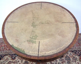 Antique George III Style Neat Sized Drum Table