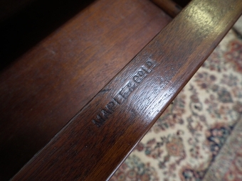 Antique Late Victorian Mahogany Partners Desk