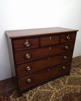 George III Mahogany Scottish Chest of Drawers
