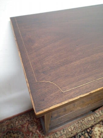 Antique Small Sheraton Style Mahogany Open Bookcase