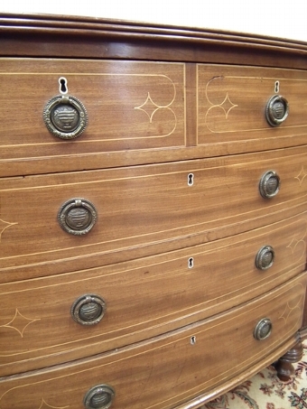 Antique Georgian Style Miniature Chest of Drawers