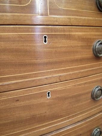 Antique Georgian Style Miniature Chest of Drawers