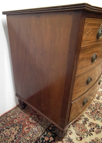 Antique Georgian Style Miniature Chest of Drawers