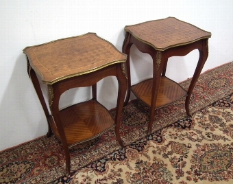 Pair of Louis XV Style Occasional Tables