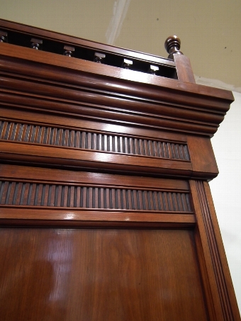 Antique Edwardian Mahogany Wardrobe