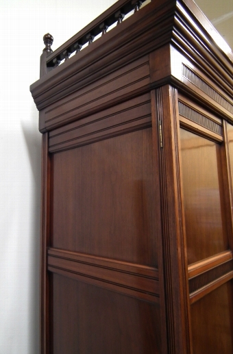 Antique Edwardian Mahogany Wardrobe