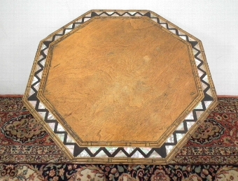 Antique Neat Sized Octagonal Occasional Table
