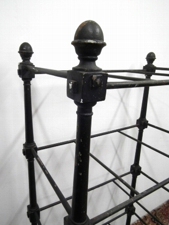 Antique Victorian Cast Iron Deed Rack