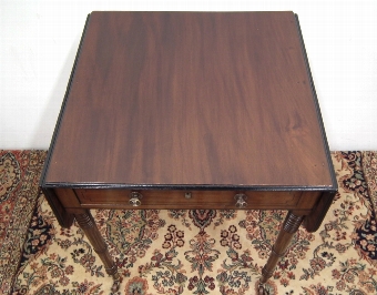 Antique George IV Mahogany Neat Sized Pembroke Table