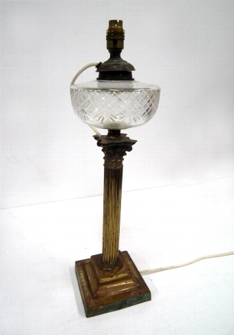 Victorian Converted Oil Lamp