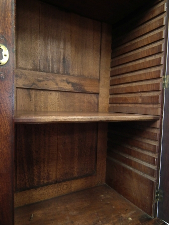 Antique George III Mahogany Bureau Bookcase