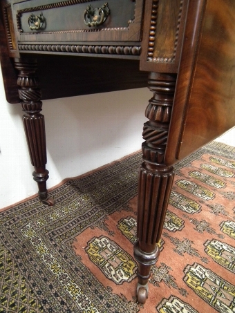Antique Scottish William IV Mahogany Pembroke Table