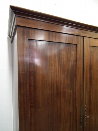 Antique George III Style Mahogany Wardrobe