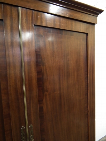 Antique George III Style Mahogany Wardrobe