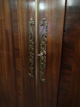 Antique George III Style Mahogany Wardrobe