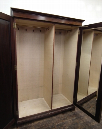 Antique George III Style Mahogany Wardrobe