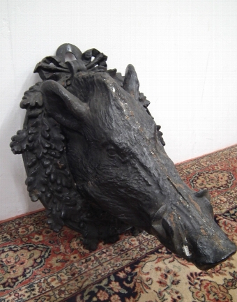 Cast Iron Boar Head
