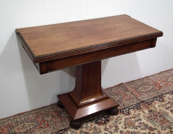 William Trotter Regency Mahogany Tea Table
