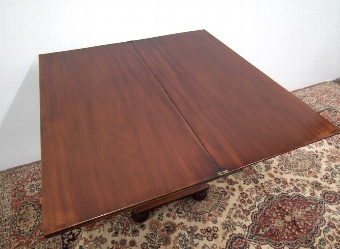 Antique William Trotter Regency Mahogany Tea Table