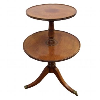 George III Style Mahogany Dumb Waiter