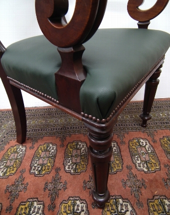 Antique William IV Scottish Mahogany Armchair