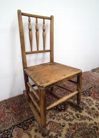 George IV Elm Rocking Chair