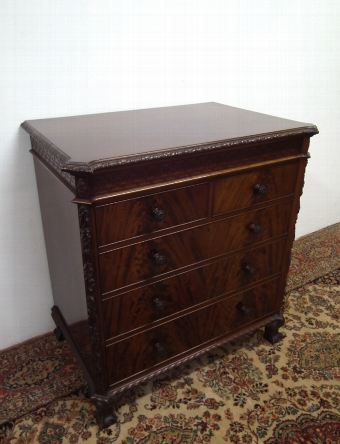 Chippendale Style Mahogany Chest of Drawers