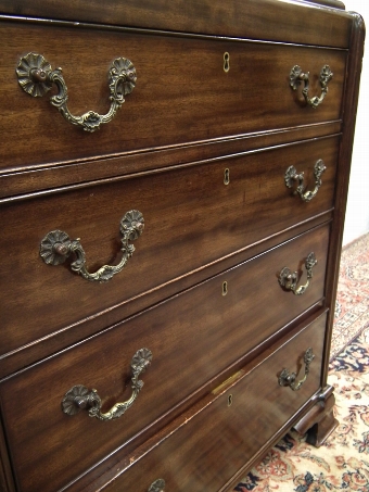 Antique Neat Sized Mahogany Chest of Drawers