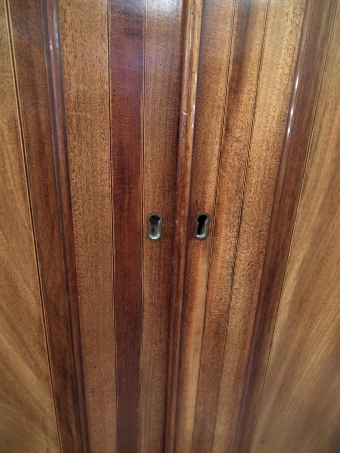 Antique George III Mahogany Linen Press