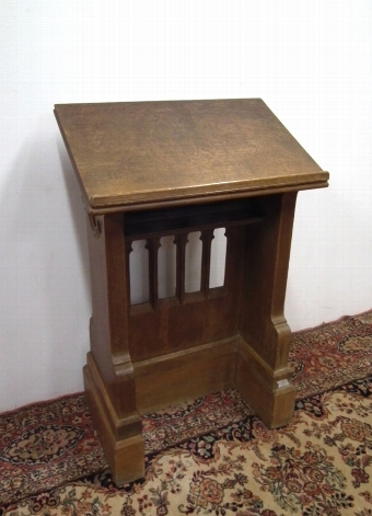 Carved Oak Lectern