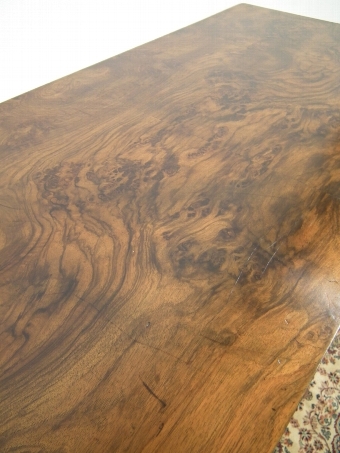 Antique Victorian Burr Walnut Chest of Drawers