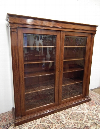 Victorian Glazed Bookcase