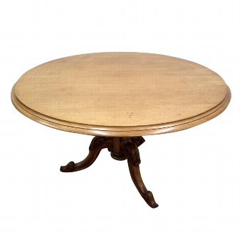 Victorian Mahogany Oval Breakfast Table