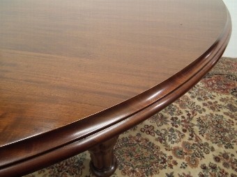 Antique Victorian Mahogany Dining Table