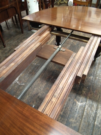 Antique Victorian Mahogany Dining Table