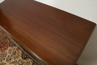 Antique Small Edwardian Mahogany Open Bookcase