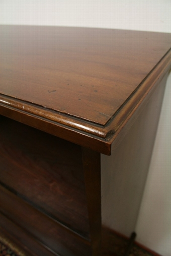 Antique Small Edwardian Mahogany Open Bookcase