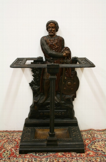 Victorian Cast Iron Stick Stand of William Wallace