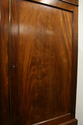 Antique George III Mahogany Linen Press