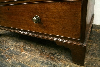 Antique George III Mahogany Linen Press