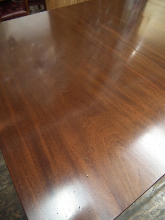 Antique Regency Style Mahogany Dining Table
