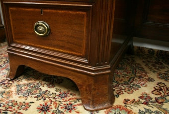 Antique George III Style Mahogany Desk