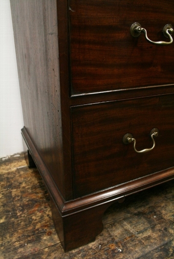 Antique George III Mahogany Chest on Chest