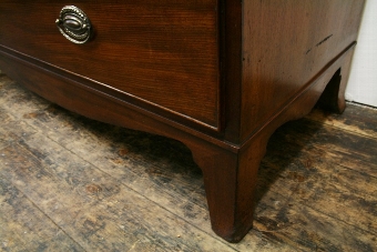 Antique George III Mahogany Linen Press
