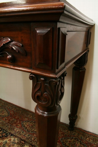 Antique William IV Mahogany Scottish Serving Table