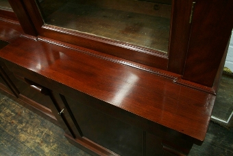 Antique William IV Mahogany 4 Door Bookcase