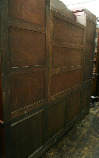 Antique William IV Mahogany 4 Door Bookcase