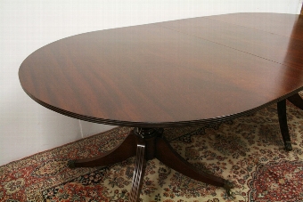Antique George III Style Mahogany Dining Table