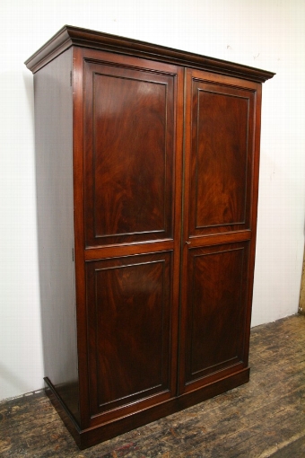 George IV Mahogany 2 Door Wardrobe