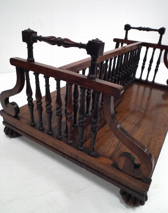 Antique Regency Rosewood Book Holder